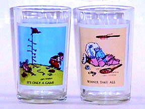 Thought Factory Pepsi Glasses